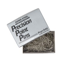 Dritz Home 214500 Bulk Package of Nickel-Plated Steel T-Pins, 350-Pack, Silver - £17.85 GBP