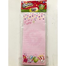 Shopkins Magnetic Note List Pad  Birthday Party Favors Toys 1 Per Package New - £1.77 GBP