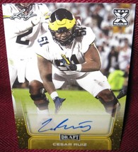 2020 LEAF DRAFT GOLD AUTOGRAPH #BA-CR2 CESAR RUIZ RC - £9.43 GBP