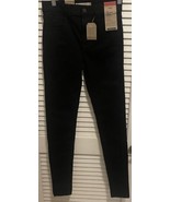 Levi&#39;s Women’s Black 720 High-Rise Super Skinny Jeans Black 26W x 30 - $25.97 CAD