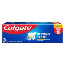 Colgate Strong Teeth Saver Pack Toothpaste (200+100) 300g with Toothbrush - $35.63