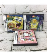 Nintendo DS Empty Replacement Game Cases W/Original Manuals Lot Of 3 Spo... - $5.93