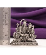 BIS HALLMARKED 925 Silver Antique Ram Parivar  Idol - pure silver gift i... - $2,375.85 MXN+
