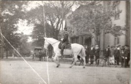 Maine Portland Soldier on Horseback Parade Kodak Paper Reprint Photo Postcard W2 - $14.95