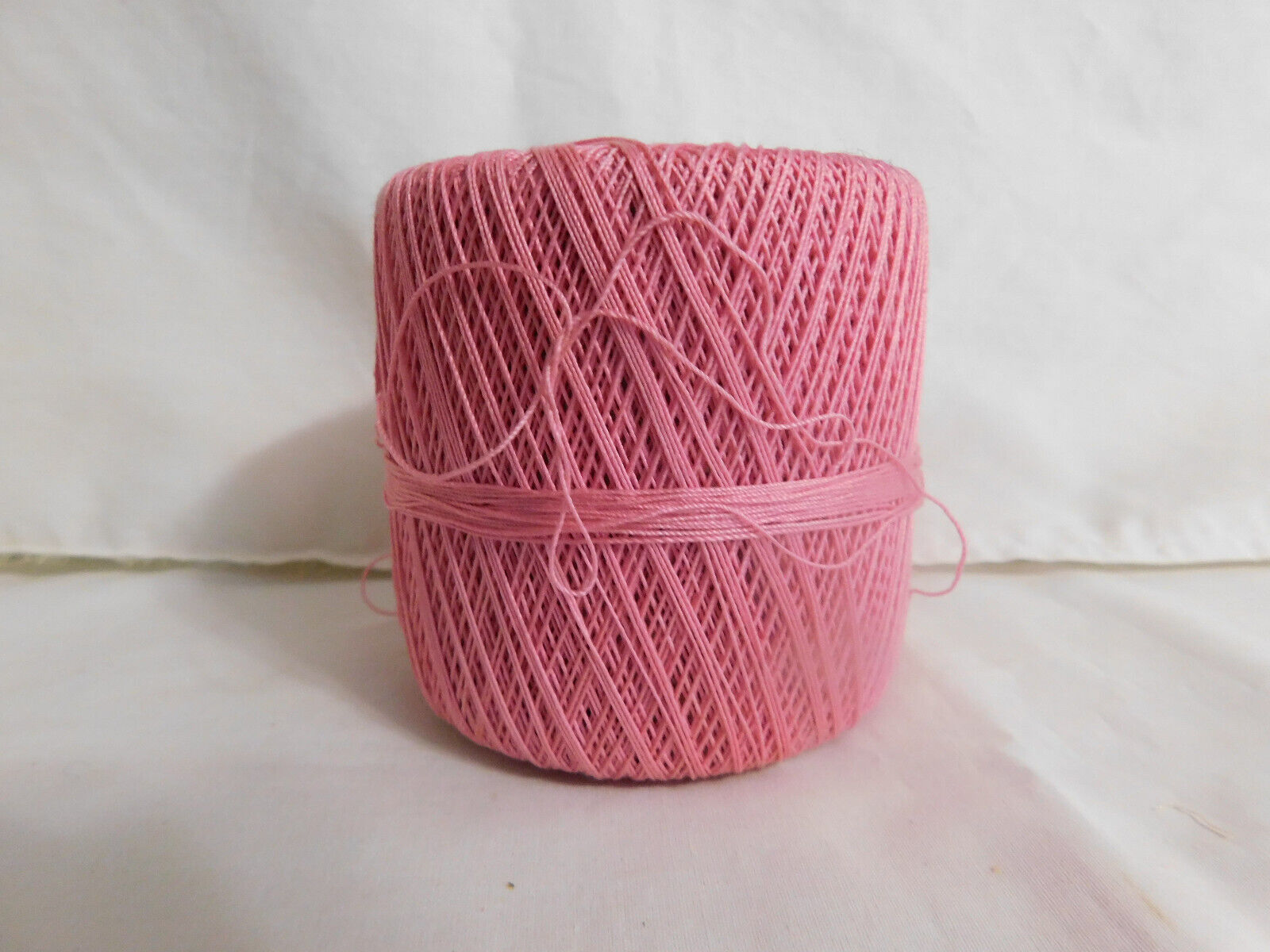 Clarks Mercerized Crochet Thread Boilfast No 30 Pink - $3.99
