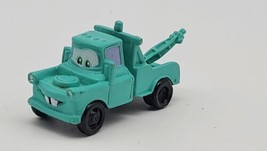 Disney Pixar Cars Tow Mater Blue PVC Miniature Truck Figure 2&quot; - £4.24 GBP