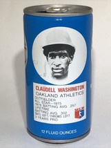 1977 Claudell Washington Oakland A’s RC Royal Crown Cola Can MLB All-Star Series - £3.53 GBP
