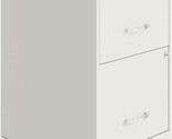 White, 14.3&quot; X 18&quot; X 26.5&quot; Lorell Soho Mobile File Cabinet. - $114.94