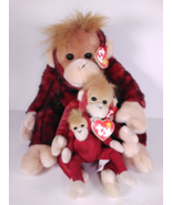 Ty Beanie Babies Shweetheart The Orangutan 3 Different Sized Plush: 8&quot;, ... - £7.81 GBP