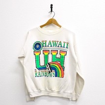 Vintage University of Hawaii Rainbow Warriors Sweatshirt Large - £76.50 GBP