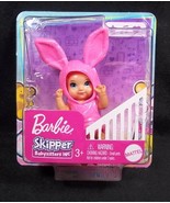 Barbie Skipper Babysitters Inc baby in pink bunny suit NEW Easter - $7.95