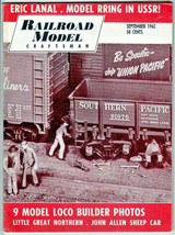 Railroad Model Craftsman Sept. 1962 Model Photos, Water Tank, Trestle, Windmill - £7.82 GBP