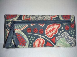 Vera Bradley Purse Wallet Trifold Checkbook Cover Nomadic Floral Lighten Up ID - £9.11 GBP