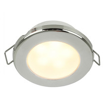 Hella Marine EuroLED 75 3&quot; Round Spring Mount Down Light - Warm White LED - Stai - £47.33 GBP