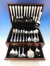 La Regence by Carrs UK Sterling Silver Flatware Set 12 Service 67 pieces Dinner - £7,636.64 GBP