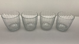 4- 8oz Crown Royal Etched Crystal Tumbler Whiskey Rocks Drinking Glasses - $362.91 MXN