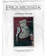 Erica Michaels Christmas Cross Stitch Glad Tidings Stocking Chart / Pattern - £10.80 GBP