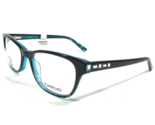 Bebe Eyeglasses Frames BB5142 WHOLESOME 400 Clear Blue Swarovski 52-17-135 - £37.65 GBP