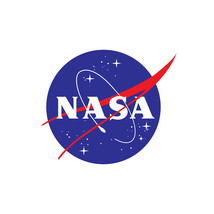 NASA Logo Vinyl Decal - 3.5&quot; tall - Indoor/Outdoor - Peel and Stick - £3.07 GBP