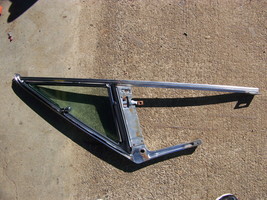 1966 Chrysler New Yorker 4D Lh Front Wing Wind Window W/ Frame - £71.93 GBP