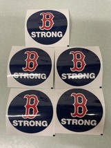 B Strong Boston Red Sox Sticker Lot (5) Blue Baseball - £7.80 GBP