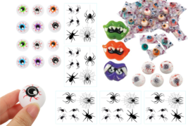 Halloween Party Favors Pack Spooky Trick-or-Treat &amp; Party Supplies - 67 ... - $27.62