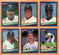 1985 Donruss Boston Red Sox Team Lot 21 Roger Clemens RC Jim Rice Wade Boggs ! - £7.86 GBP