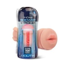 Happy Ending Self-Lubricating Shower Stroker - Mouth - $33.25