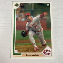 1991 Upper Deck #414 Danny Jackson Cincinnati Reds Baseball Card - $1.97
