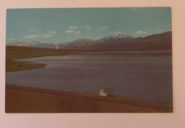 Hap Hopkins Reservoir And Clark Canyon Dam Near Dillon Montana Postcard - £7.57 GBP