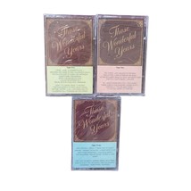 Vintage Cassette Tapes Those Wonderful Years, 1990 Tapes 1, 2, &amp; 3, SEALED - £7.29 GBP
