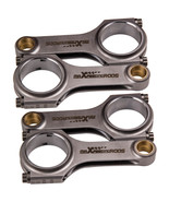 Forged H-Beam Connecting Rods+ Bolts for Suzuki GSX1300R Hayabusa &quot;99-07... - £304.87 GBP