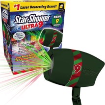 Star Shower Ultra 9 Modes Outdoor Holiday Christmas Laser Projector Light Show - £37.63 GBP
