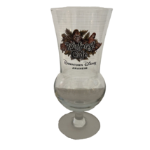 Rainforest Cafe Glass Downtown Disney Anaheim Cup Collectable Hurricane Souvenir - £8.78 GBP