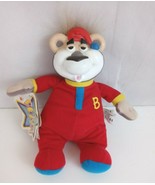 1999 Mattel Bedtime Bubba Talking 8&quot; Plush Bear Rubber Face With Tags Works - $22.95 CAD