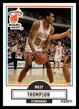 1990-91 Fleer #103 Billy Thompson Miami Heat - £1.59 GBP