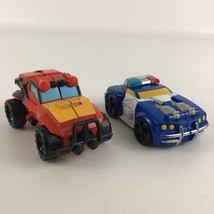 Playskool Heroes Rescue Bots Transformers 4" Figures Chase Police Hot Shot Lot - $29.65