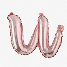 Rose Gold Celebration Balloon Set - 18&quot; Happy Birthday Letters in Handwriting St - $18.80