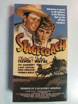 Stagecoach Black &amp; White 1939 John Wayne Film Vhs Videotape Ntsc Hi-Fi 35078 Oop - £3.12 GBP