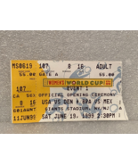 1999 Women&#39;s World Cup Opening Ceremony Giants Stadium Ticket Stub Pre-O... - $17.64 CAD
