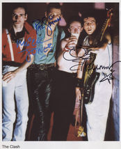 The Clash Including Joe Strummer SIGNED Photo + COA Lifetime Guarantee - £652.89 GBP