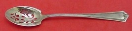 Potomac by Ssmc-Saart Sterling Silver Olive Spoon Pierced Original Oval 6 1/8&quot; - £45.96 GBP
