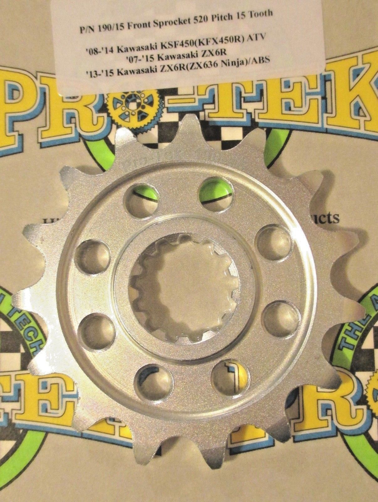 Primary image for Kawasaki Front Sprocket 520 Pitch 14T 15T 16T 2012 2013 2014 KSF450 KFX450R