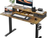 55 X 24 Inches Height Adjustable Electric Standing Desk With 2 Drawers, ... - $315.99
