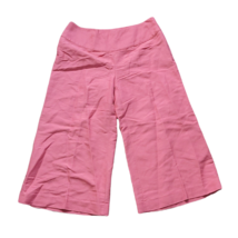 Emma James Classy Culottes Long Shorts ~ Sz 6 ~ Pink ~ Zips on Side ~ Mid Rise - £17.97 GBP