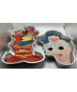 Lot of 2 New Vintage Wilton Disney Cake Pans Donald Duck Mickey Mouse 1978 - €17,05 EUR