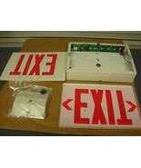 Lithonia led exit sign 4PH13 needs battery LX S W 3 R 120/277v - $25.79 CAD