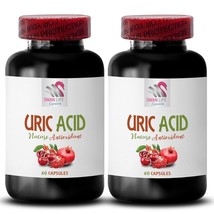 URIC ACID CLEANSE - Tart Cherry Fruit, Citric Acid, Celery Seed - 2 bottles - £26.33 GBP