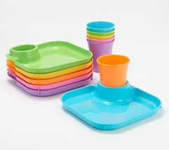 Great Plate 12-Piece Square Food and Beverage Serving Set - £34.75 GBP