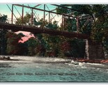 Cross Keys Bridge Schuykill River Reading Pennsylvana PA UNP DB Postcard T2 - $17.03